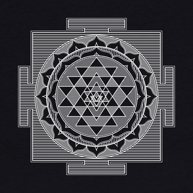 Sri Yantra by marieltoigo